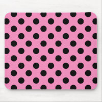 Pois noirs en rose