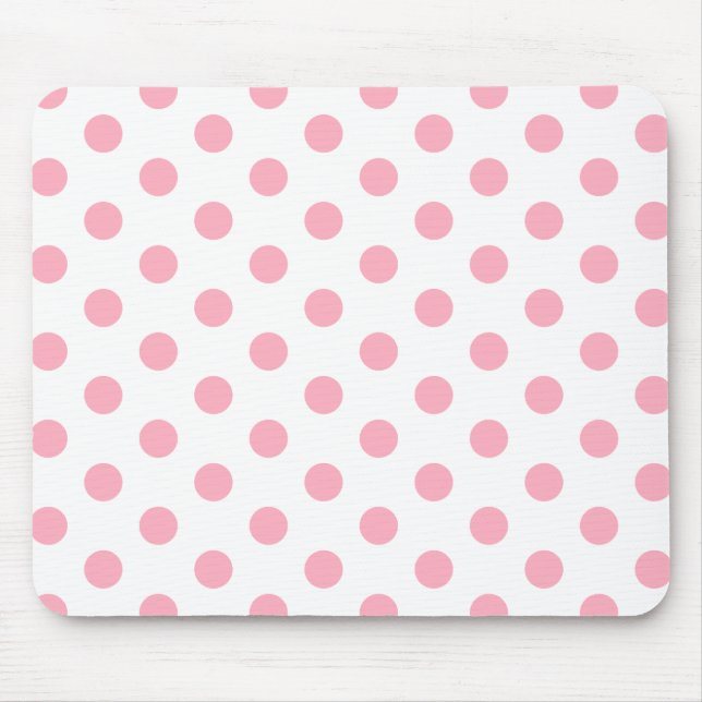 Tapis De Souris Pois rose (Devant)