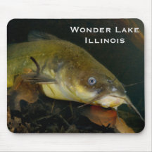 Poisson-chat Mousepad