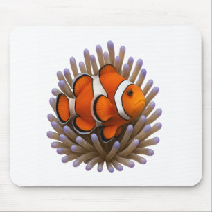 Tapis De Souris Poisson clown et corail cosy