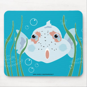 Tapis De Souris Poisson drôle