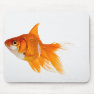 Tapis De Souris Poisson rouge, vue de côté