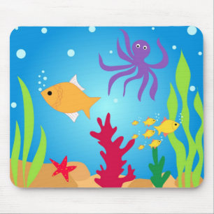 Tapis De Souris Poissons de natation