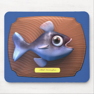 Tapis De Souris Poissons sur la planche à découper