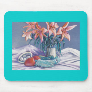 Tapis De Souris Poivrons et Lys