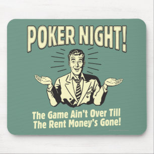 Tapis De Souris Poker : Le jeu n'est pas fini