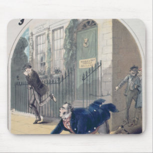 Tapis De Souris Police ! Police ! Couverture de livre de chanson,