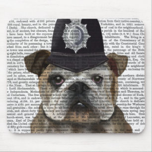 Tapis De Souris Policier de Bulldog