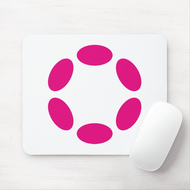 Tapis De Souris Polkadot (Avec souris)