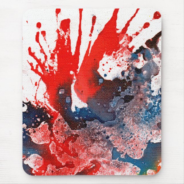 Tapis De Souris Polychromoptique #15A par Michael Moffa (Devant)