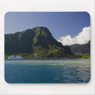 Tapis De Souris Polynésie française, Moorea. Le Paul Gauguin