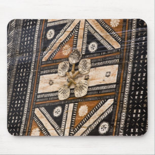 Tapis De Souris Polynésie, Royaume des Tonga. Détail de tapa
