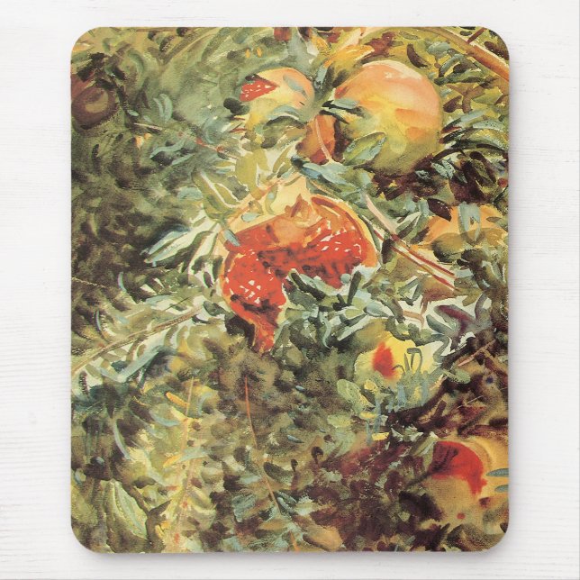 Tapis De Souris Pomegranates II par John Singer Sargent (Devant)