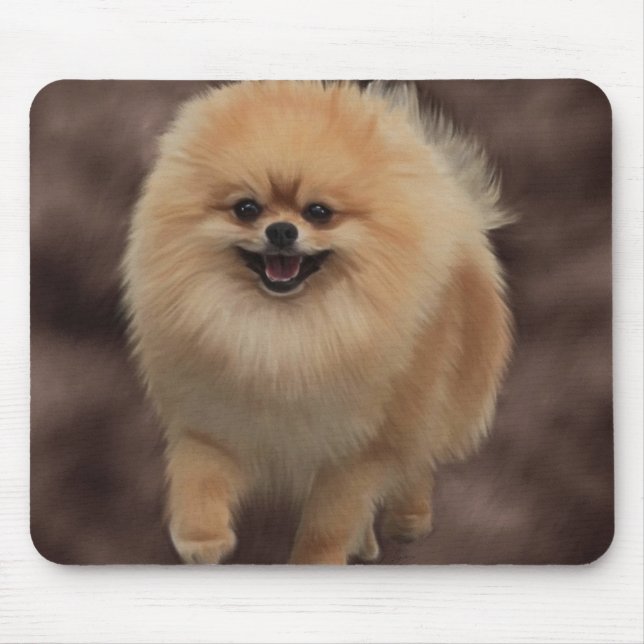 Tapis De Souris Pomeranian (Devant)