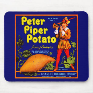 Tapis De Souris Pomme de terre à pipi