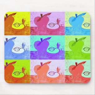 Tapis De Souris Pomme Pop Art