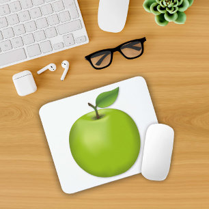 Tapis De Souris Pomme verte 