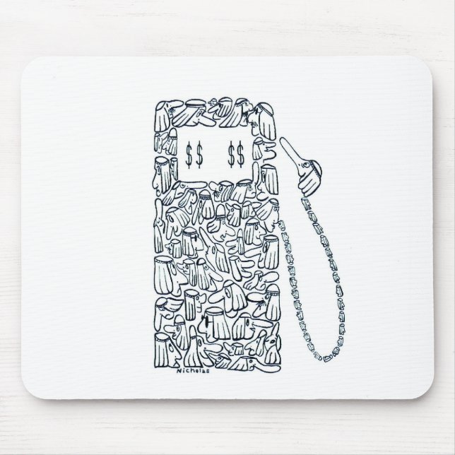 Tapis De Souris Pompe à gaz Arabe (Devant)