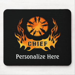 Tapis De Souris Pompiers Flames Souris Pad