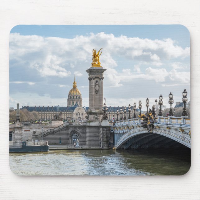 Tapis De Souris Pont Alexandre III - Paris (Devant)