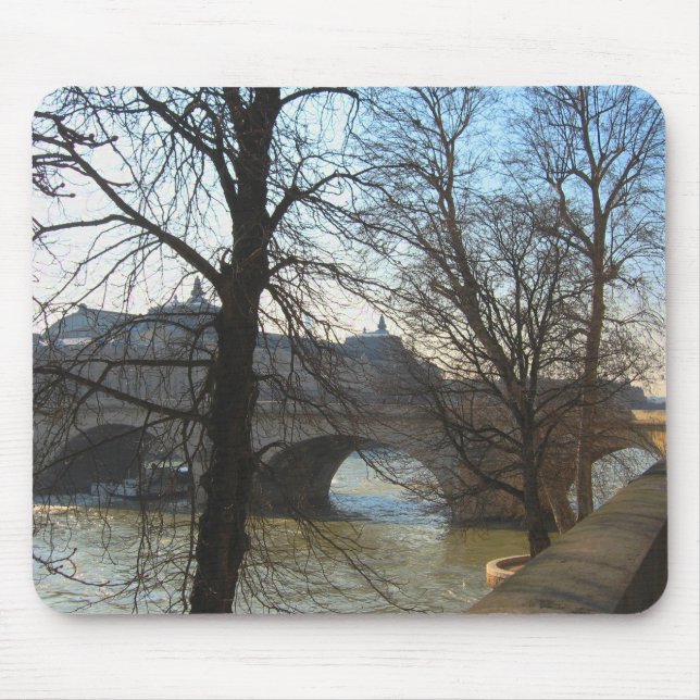Tapis De Souris Pont au-dessus de la Seine, mousepad (Devant)