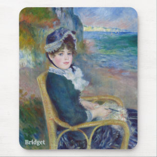 Tapis De Souris PONT ~ By the Seashore ~ Auguste RENOIR 1883 ~