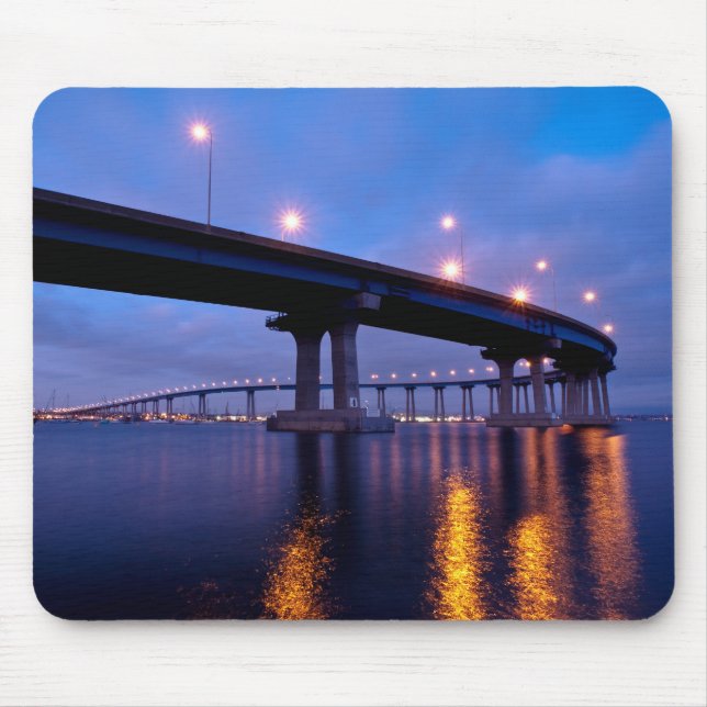 Tapis De Souris Pont du Coronado à Dusk (Devant)