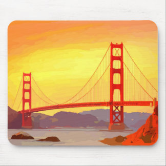 Tapis De Souris Pont du Golden Gate de San Francisco