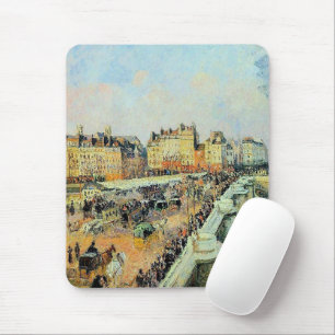 Tapis De Souris Pont Neuf, Après-midi, Sunlight Camille Pissarro