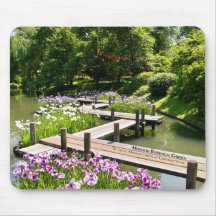 Pont Zig Zag du jardin botanique du Missouri