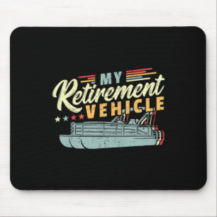 Tapis De Souris Ponton de retraite Bateau Capitaine I Ponton Vieux
