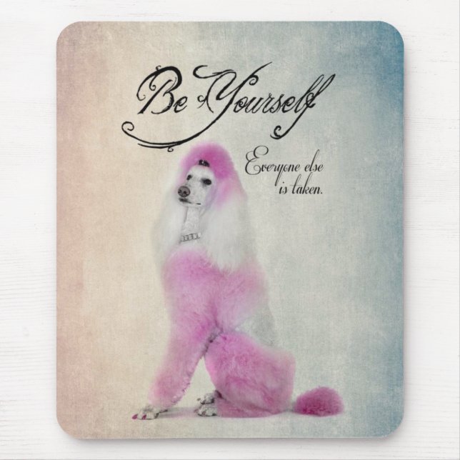 Tapis De Souris Poodle Mousepad (Devant)
