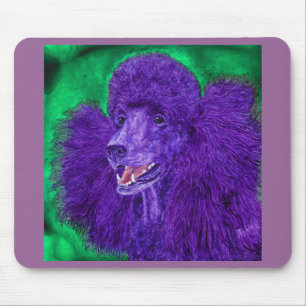 Tapis De Souris Poodle Mousepad - "Beau"