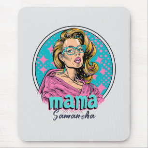 Tapis De Souris Pop Art Retro Personnalisé (8)