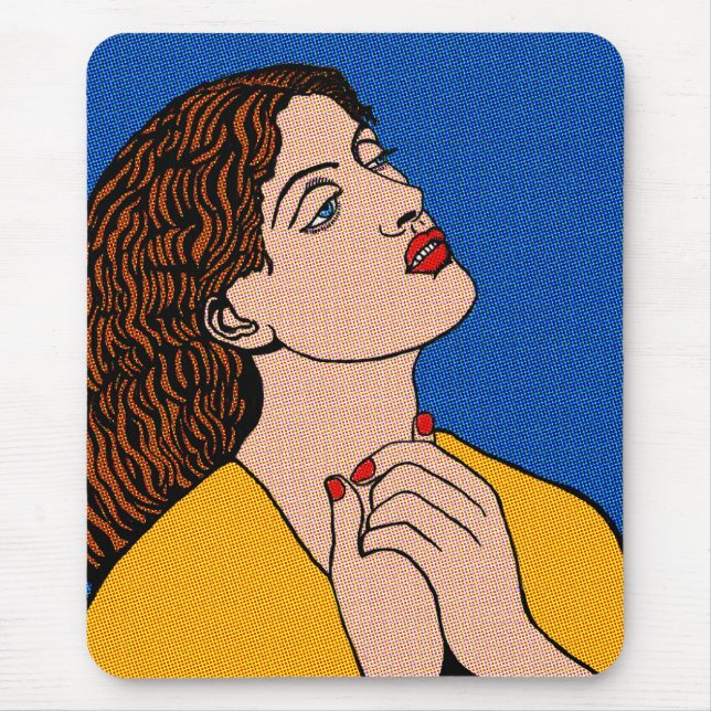 Tapis De Souris Pop Grrl pré-Raph (Devant)