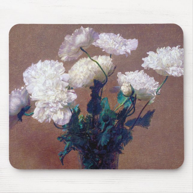 Tapis De Souris Poppies, Henri Fantin-Latour (Devant)