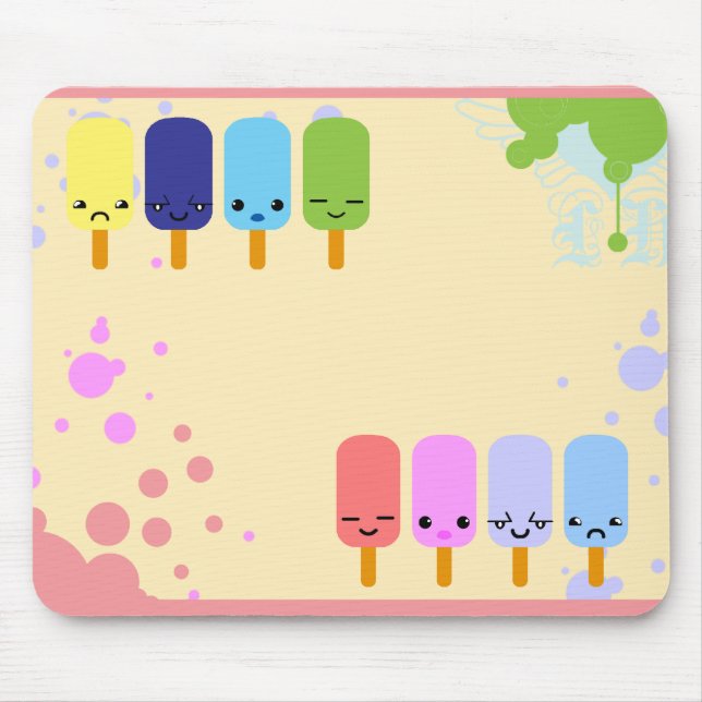 Tapis De Souris Popsicle (Devant)