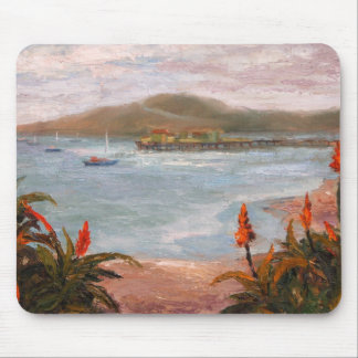 Tapis De Souris Port de Princeton en brouillard