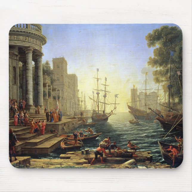 Tapis De Souris Port maritime avec l'embarquement de St Ursula (Devant)