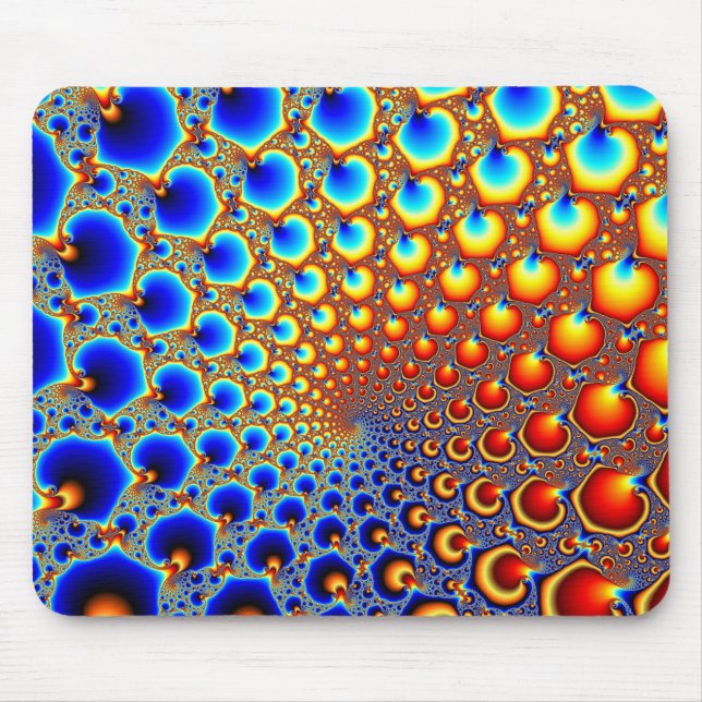 Tapis De Souris Portail hypnotique - Fractal Mousepad (Devant)