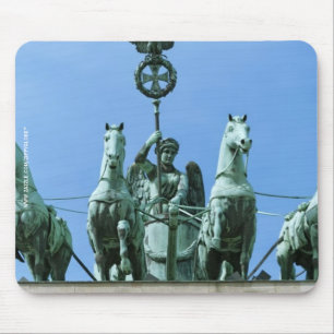 Tapis De Souris Porte de Brandebourg Quadriga Berlin