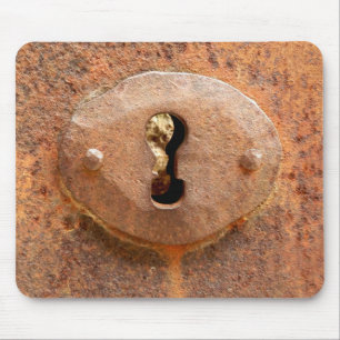 Tapis De Souris Porte médiévale serrure souris