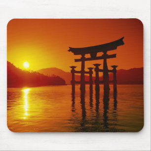 Tapis De Souris Porte O-Torii, sanctuaire d'Itsukushima, Miyajima,