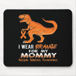 Tapis De Souris Porter Orange Pour Ma Maman Dinosaure Multiple Scl