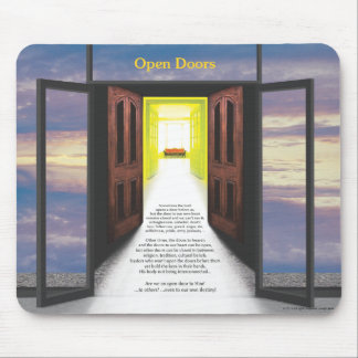 Tapis De Souris Portes ouvertes (coupure en nuages) par Joseph