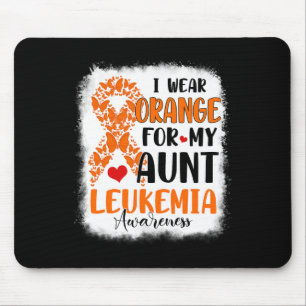 Tapis De Souris Portez Orange Pour Ma Tante Mois De Sensibilisatio