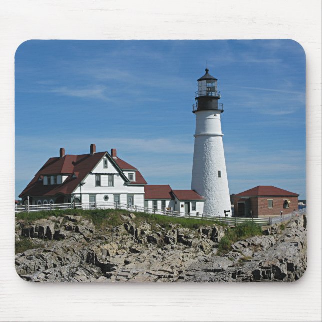 Tapis De Souris Portland Head Lighthouse, Maine (Devant)