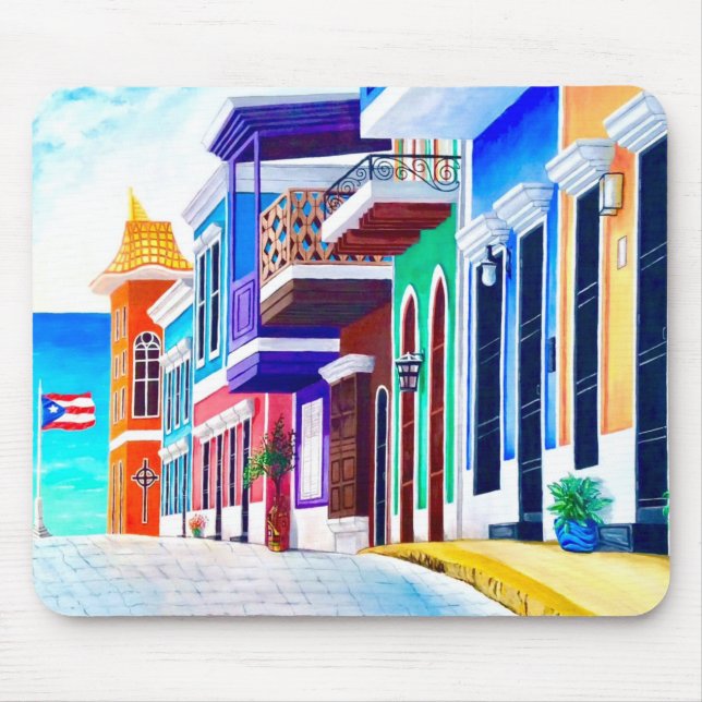 Tapis De Souris Porto Rico (Devant)