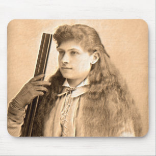 Tapis De Souris Portrait d'Annie Oakley