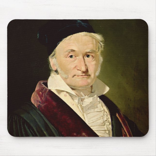 Tapis De Souris Portrait de Carl Friedrich Gauss, 1840 (Devant)